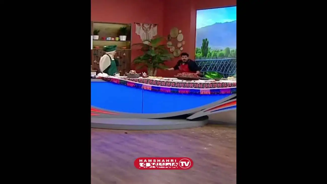 انفجار در شبکه سه صداوسیما هنگام پخش زنده!  -  ویدئو