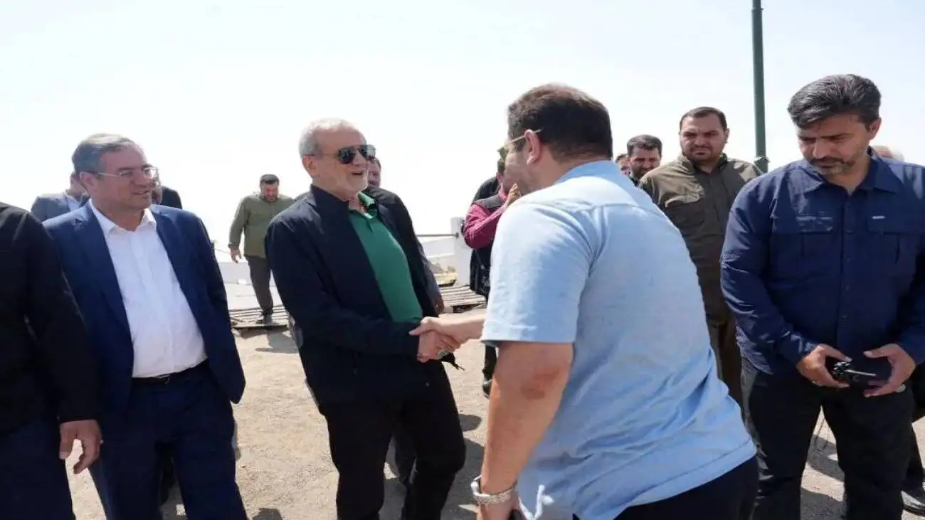 لباس مبدل پزشکیان در جنگ 12 روزه و درخواست موتور برای سفر ناشناس + ویدئو