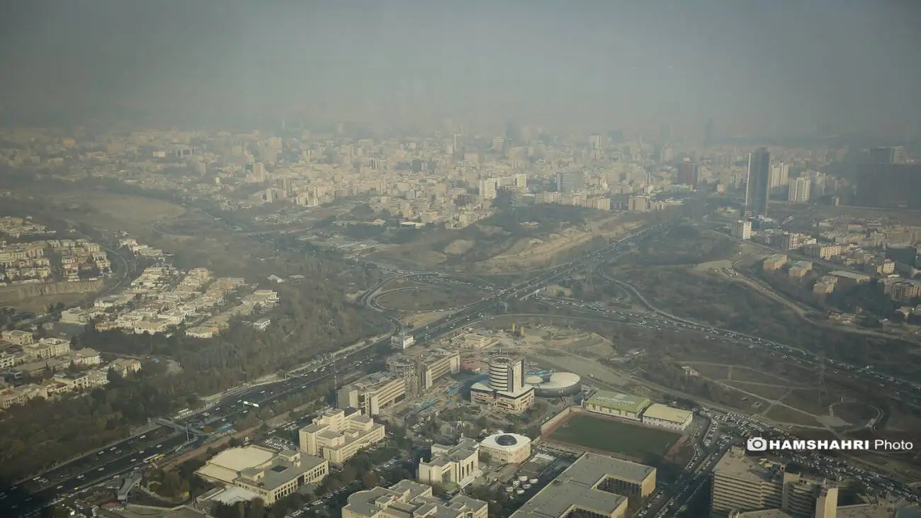 افزایش گستره آلودگی هوای کشور  -  خوزستان همچنان ناسالم؛ ایلام آلوده ترین شهر ایران