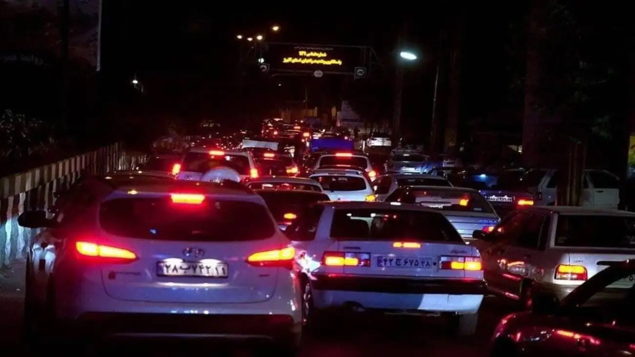 ویدیو  -  ترافیک سنگین و جالب در جاده چالوس