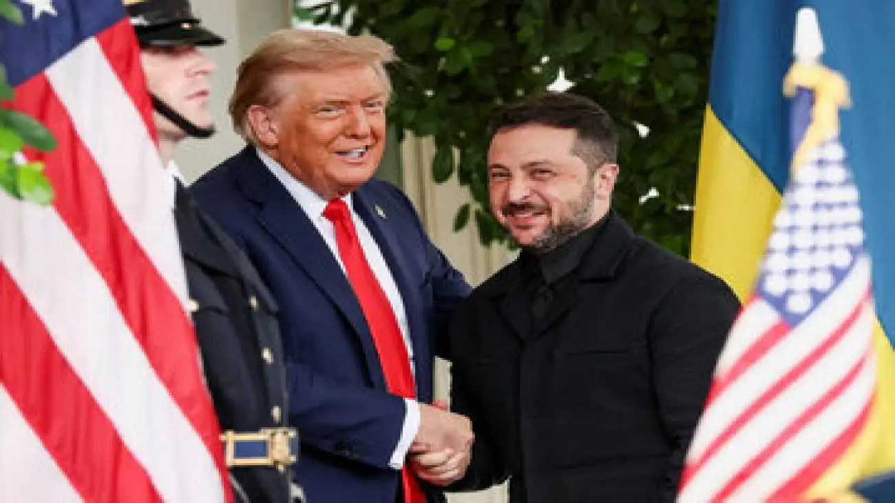 تبادل هدیه بین ترامپ و زلنسکی