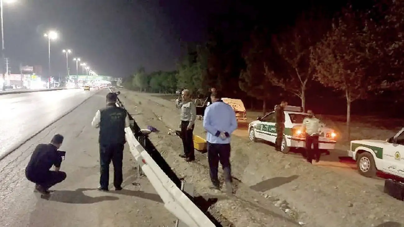 مرگ ناگهانی موتورسوار در دل شب پر از ابهام