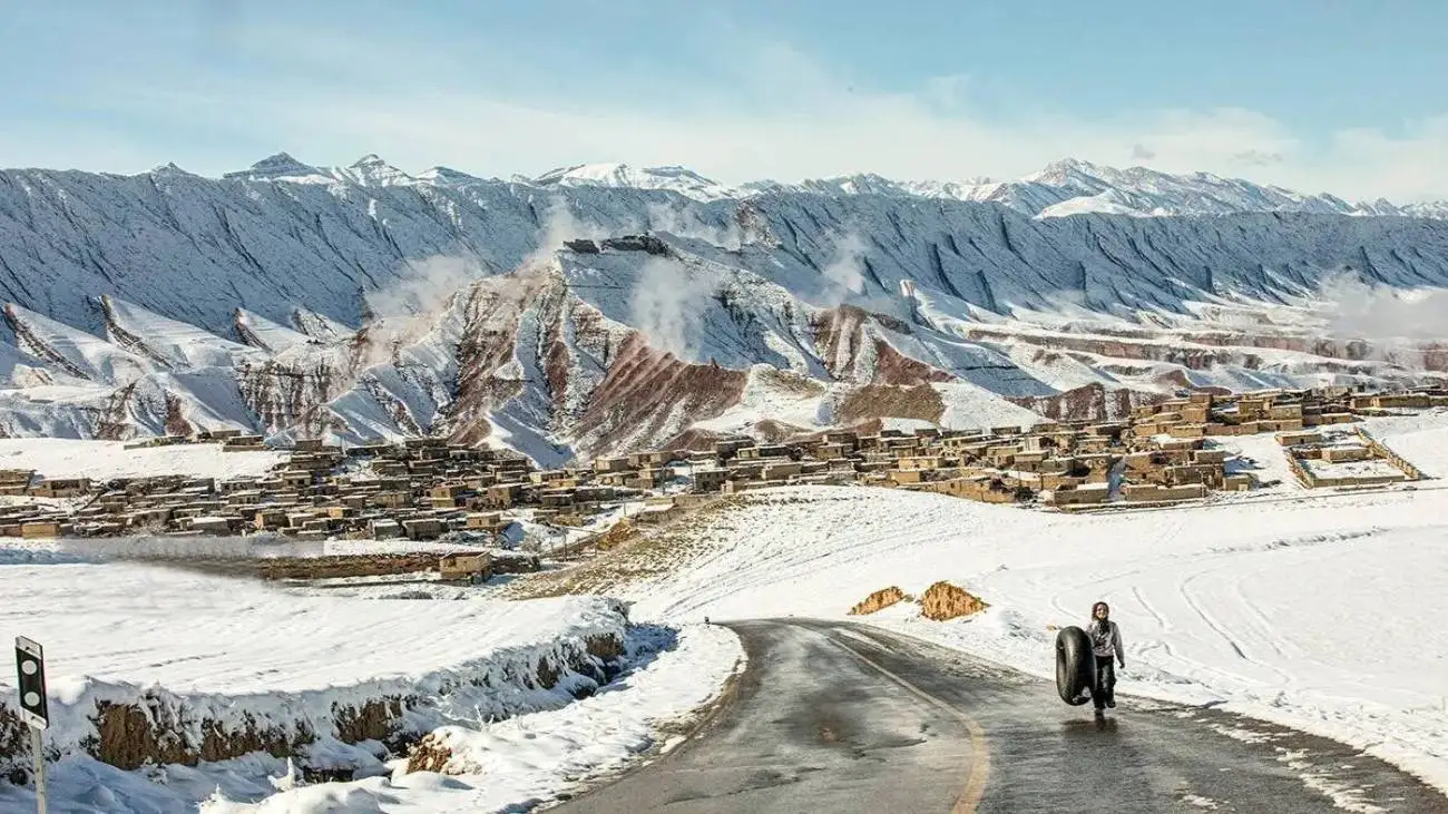 حجم برف در توچال را ببینید