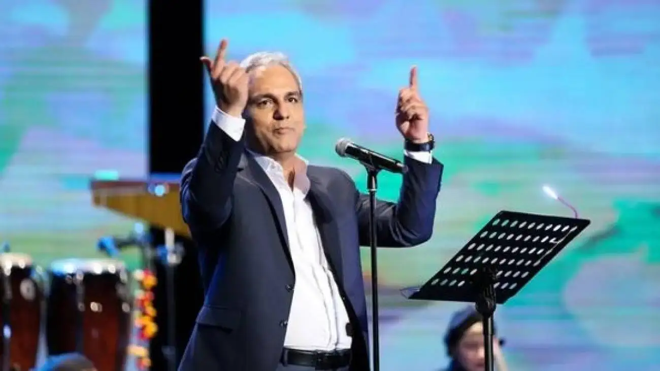 فیلم آواز باشکوه  آذری  مهران مدیری !  -  همه را مات و مبهوت کرد !