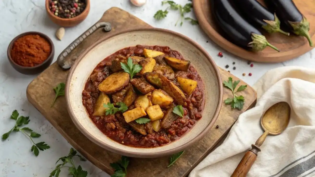 واویشکا بادمجان با گوشت چرخ کرده + روش تهیه