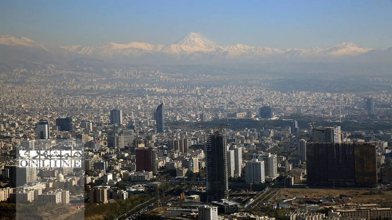 شدید شدن آلودگی هوا در شهرها  -  افزایش 4 درجه ای دمای تهران نسبت به بلند مدت