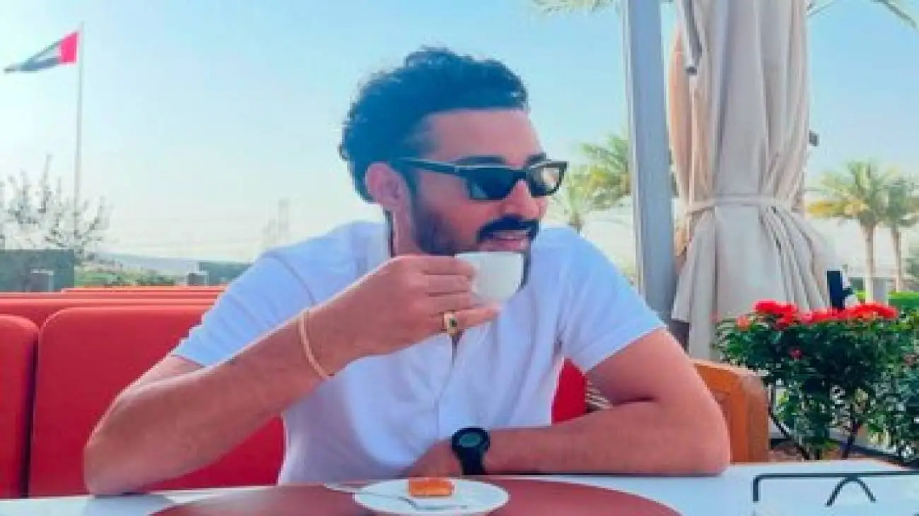 تصویر  -  سلفی رضا گوچی با اسطوره رئال مادرید