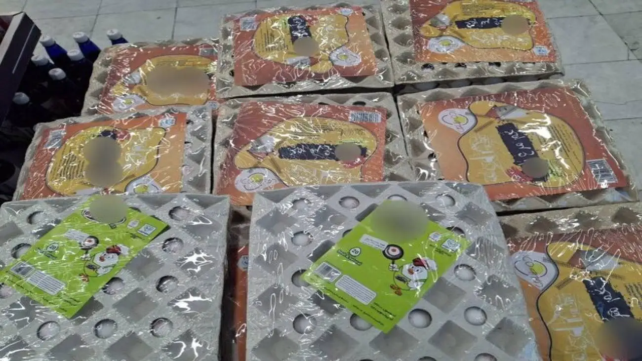 تخم مرغ در فروشگاه  و خرده فروشی  با قیمت های متفاوت!