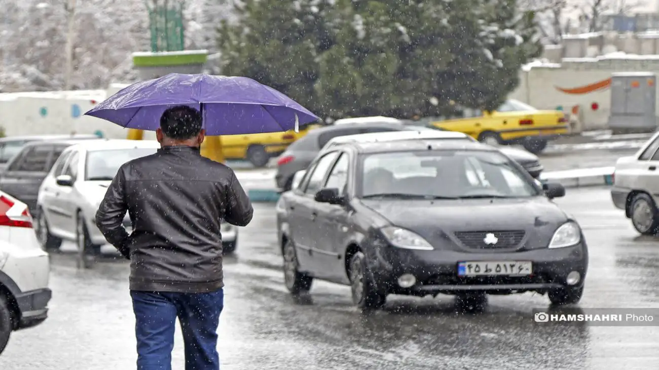 شروع موج جدید بارش های زمستانی از امروز ؛ بارش برف همچنان ادامه دارد  -  صدور هشدار نارنجی برای 14 استان