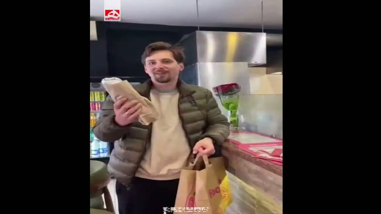 اهالی این کشور اروپایی عاشق ساندویچ بندری ایرانی هستند! + ویدئو  -  گزارش حمید معصومی نژاد