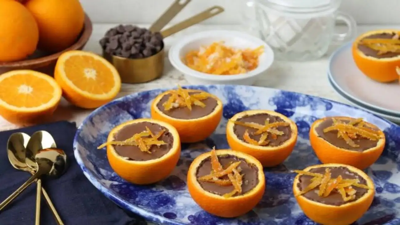 پاناکوتا پرتقال و شکلات ؛ دسر شیک و خاص برای شب یلدا