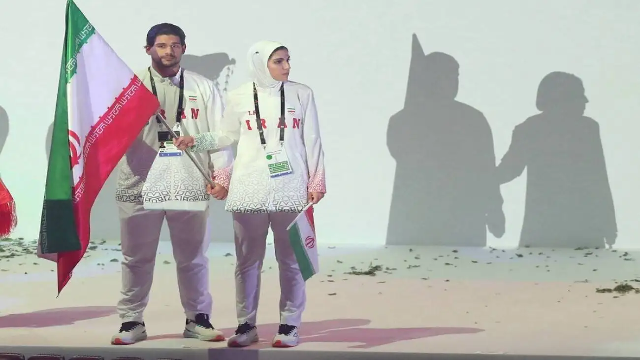 ویدیو  -  رژه کاروان ایران در بازی های آسیایی جوانان بحرین 2025