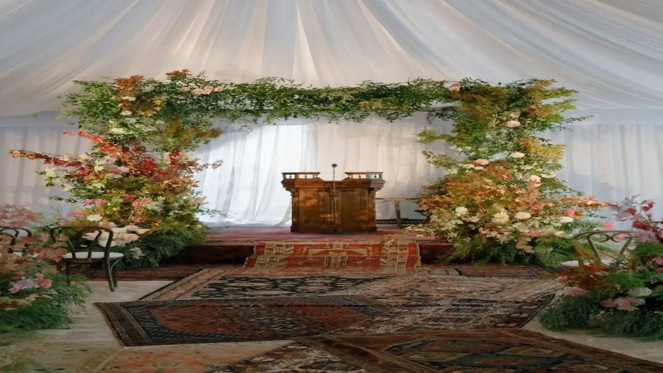 نشان ایرانی در مراسم ازدواج سلنا گومز و بنی بلانکو