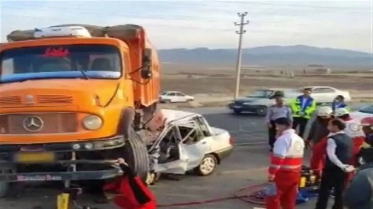 ویدیو  -   تصادف در محور خوسف - بیرجند با 4 کشته