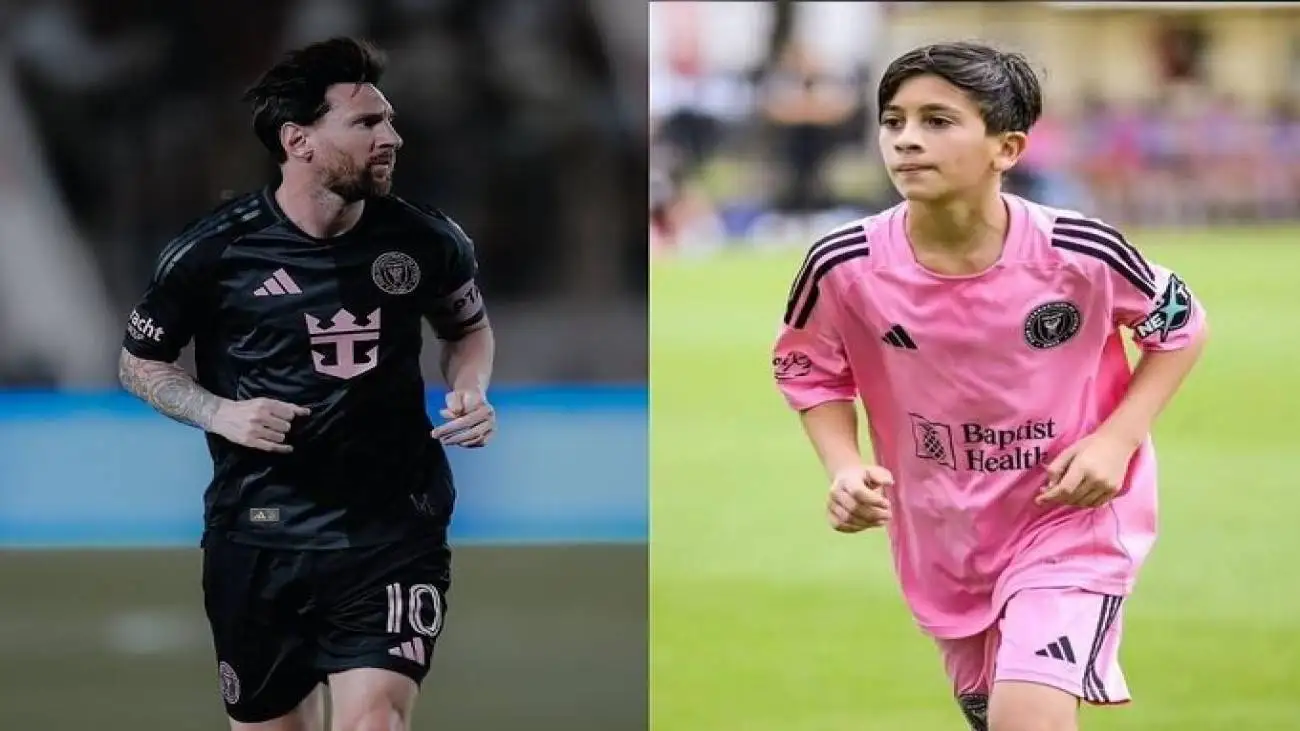 ویدیو  -  گلزنی تیاگو مسی به سبک پدرش