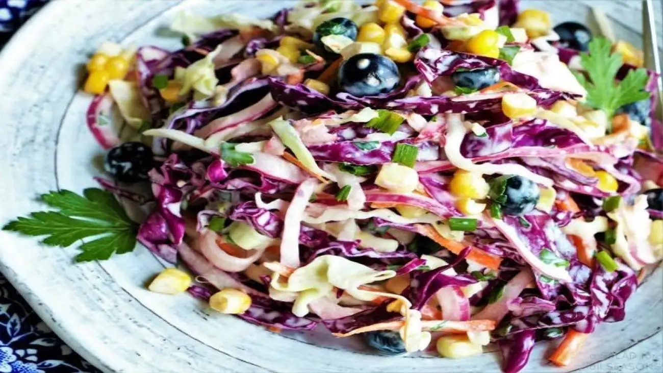 درست کردن سالاد مکزیکی