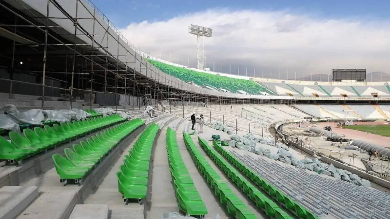 ویدیو  -  وضعیت شوکه کننده استادیوم آزادی؛ استقلال و پرسپولیس حالا حالاها بی خانمان هستند؟