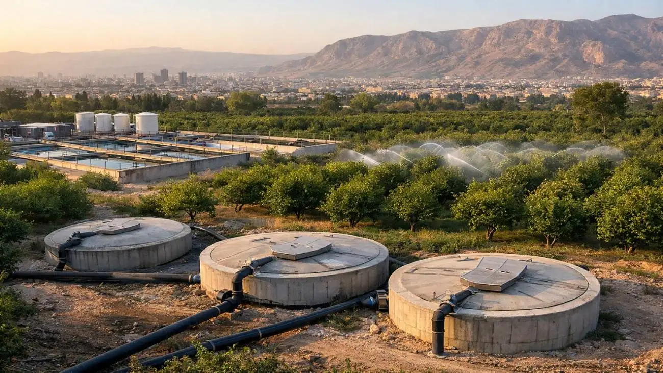 اقدام شهرداری شیراز برای خشکسالی خبرساز شد  -  ایجاد مخزن برای جمع  آوری باران