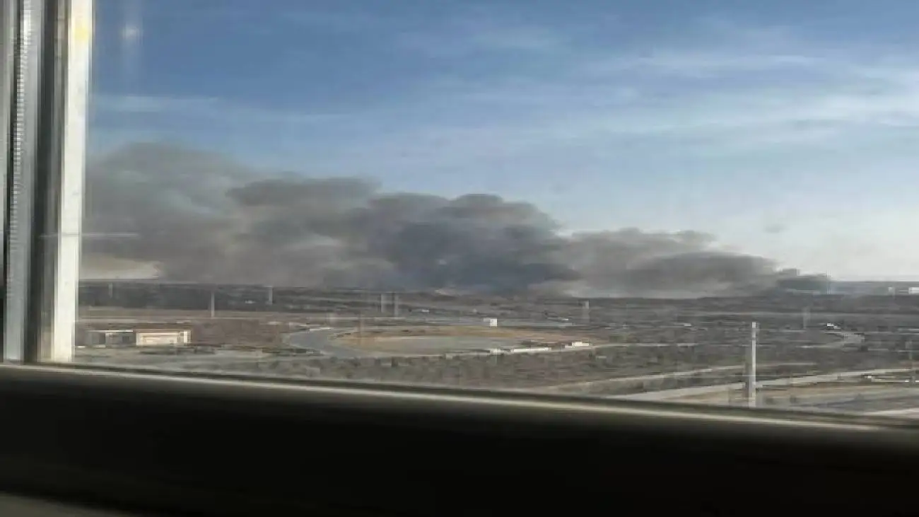 توضیح فرماندار رباط کریم درمورد مشاهده دود غلیظ