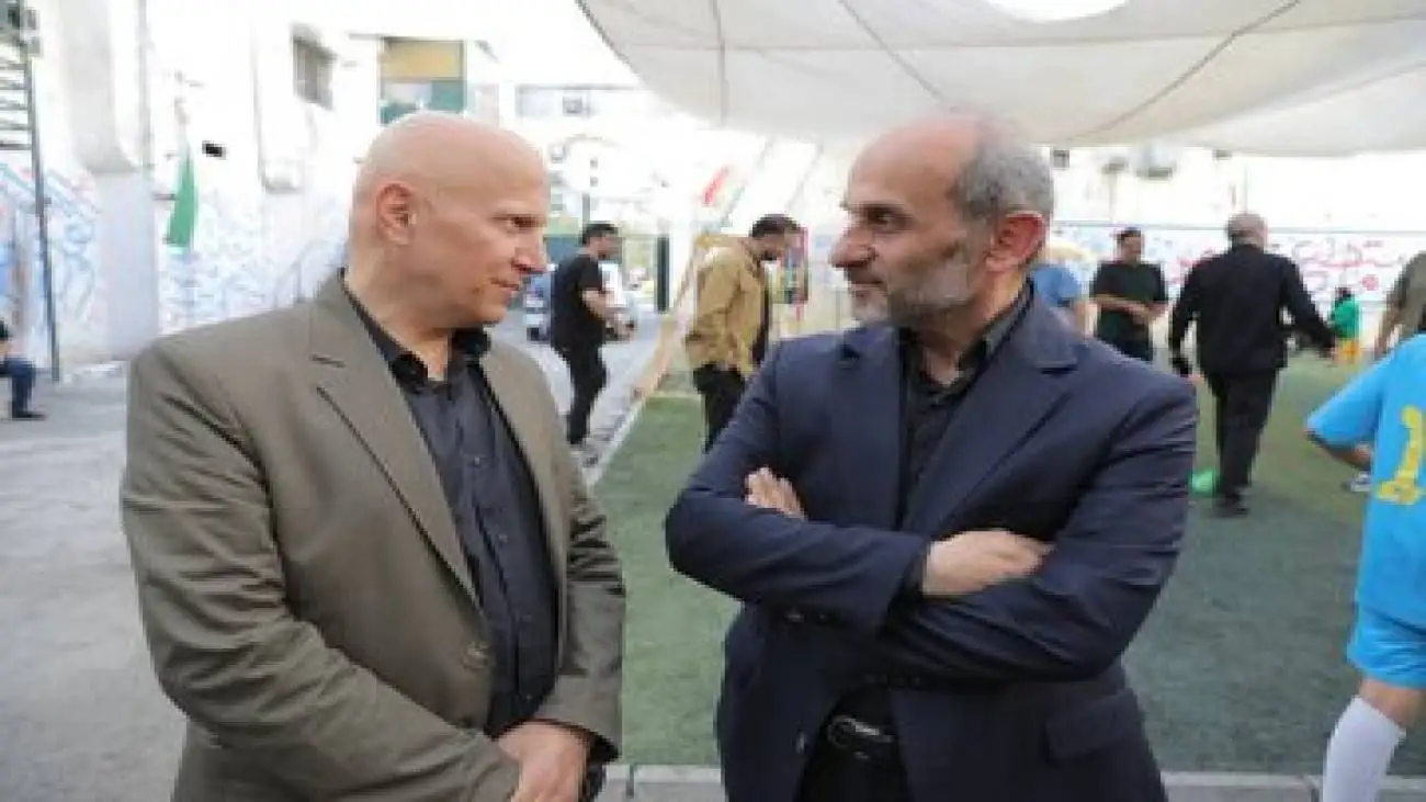 بازدید رئیس صداوسیما از پشت  صحنه سریال (سبزواران)