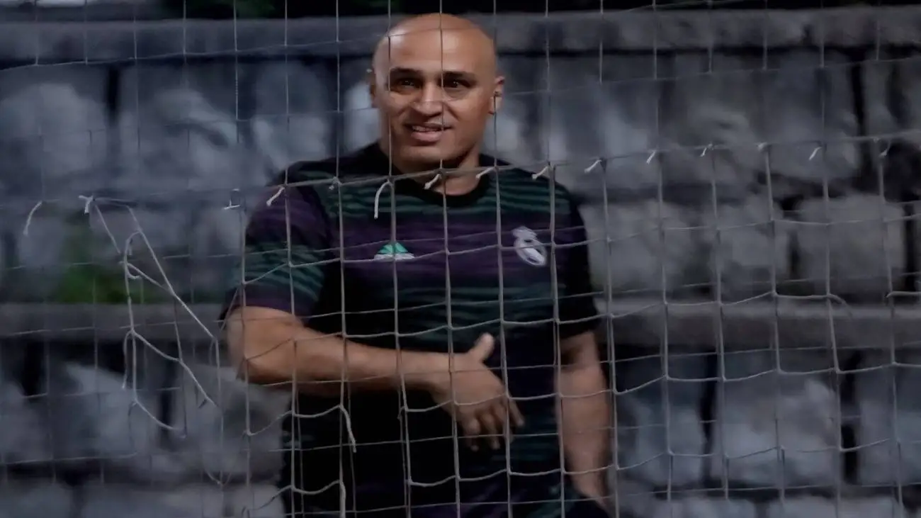 تصویر  -  منصوریان مربی محبوبش را به عراق برد!