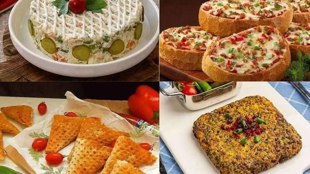 غذاهای سریع برای مهمانی های ناگهانی