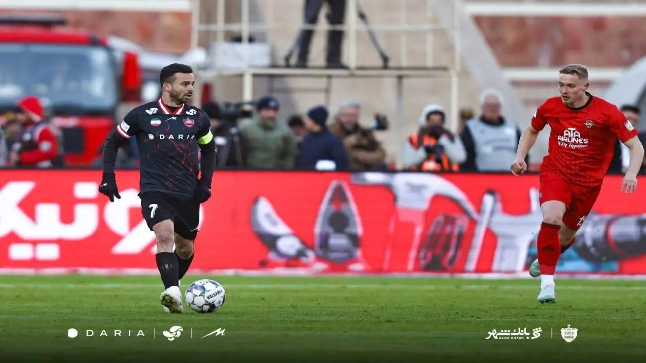 ویدیو  -  گل اول تراکتور به پرسپولیس از زاویه پشت دروازه پرسپولیس