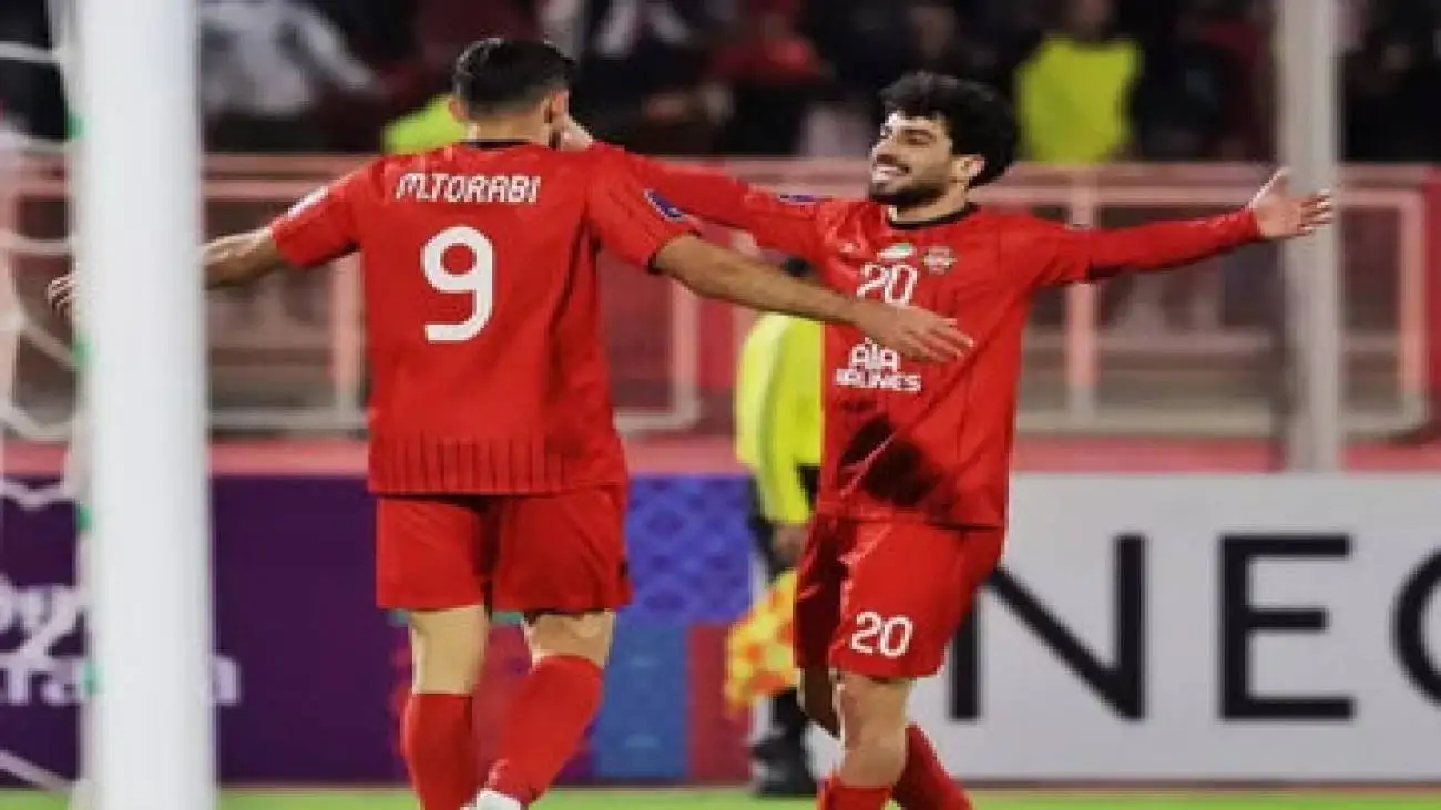 عکس -  ترابی این مدلی در پرسپولیس خوشحالی نکرد!