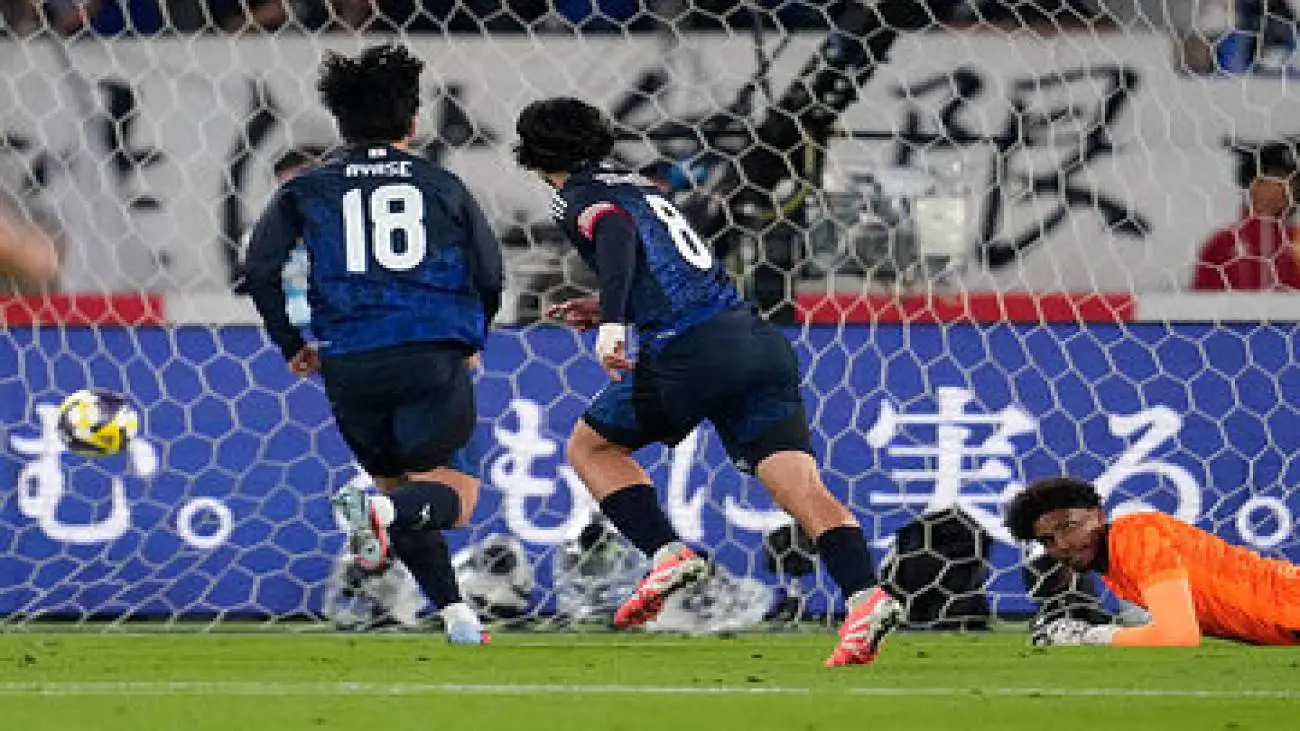 عکس -  کامبک 10 دقیقه ای ژاپن به برزیل پرافتخار!