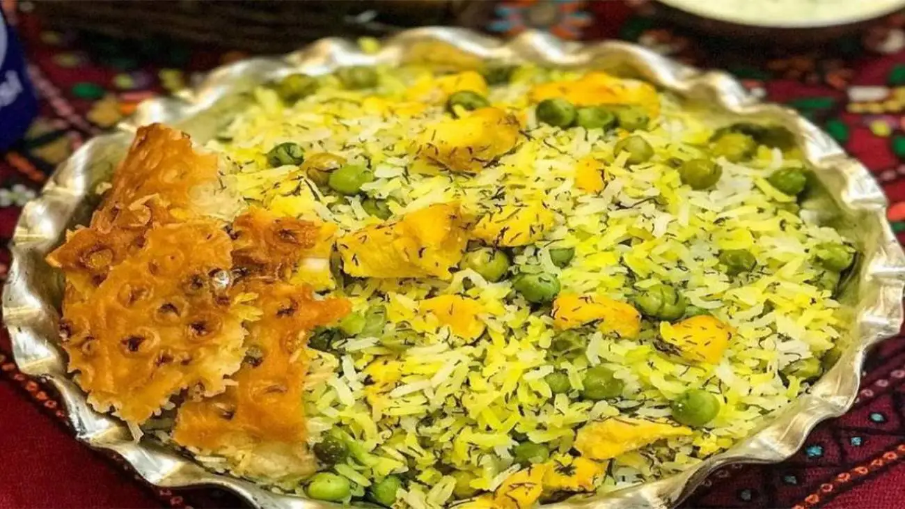 نخودفرنگی پلو؛ یک پلو مخلوط لذیذ با دو روش پخت