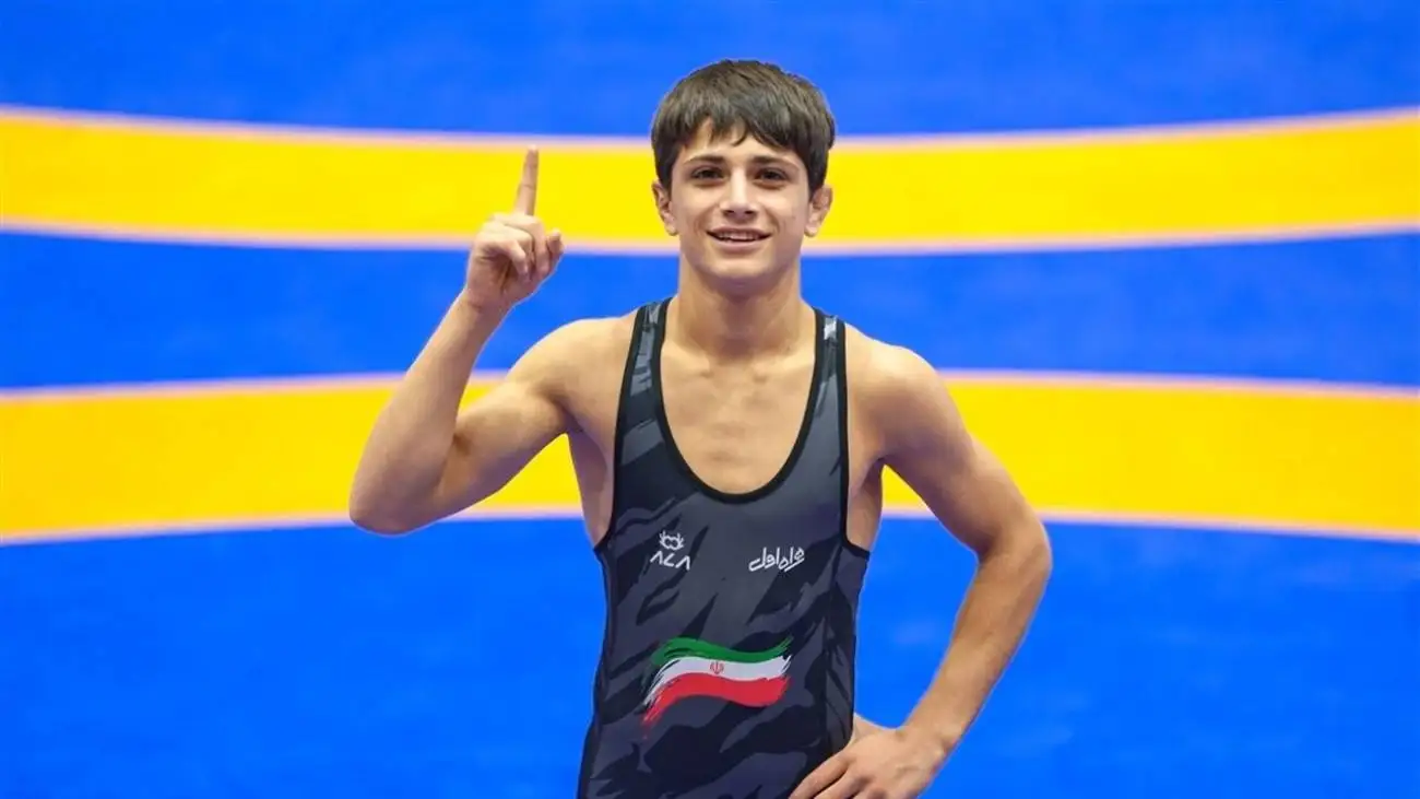 ویدیو  -  ویدیوی اتحادیه جهانی کشتی از حرکت فوق العاده آرمین شمس پور