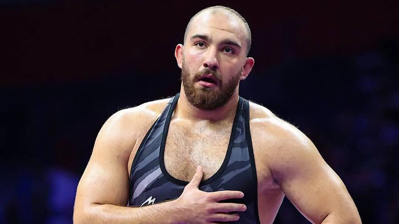 ویدیو  -  مدال طلای زارع پایان کار کشتی آزاد ایران در ریاض