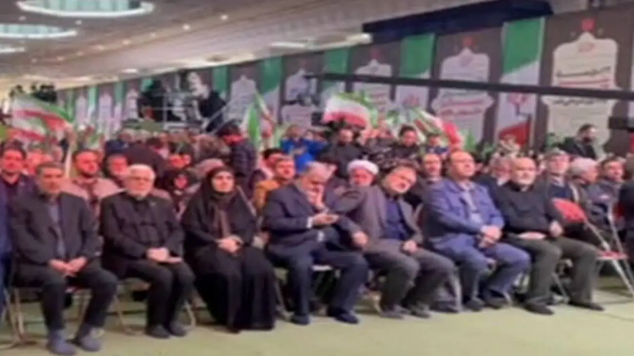 مسئولینی که در مراسم امروز شرکت کرده بودند  -  ویدئو