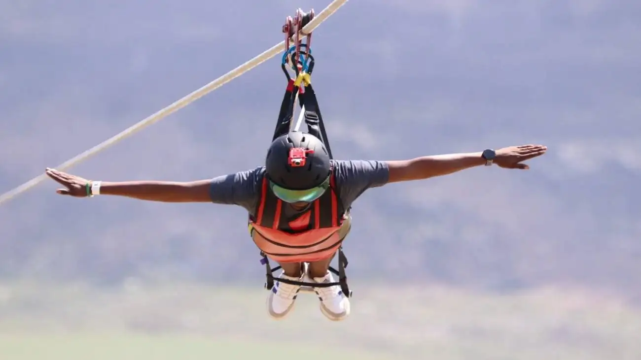 هیجان 3کیلومتری در کوه های آفریقا