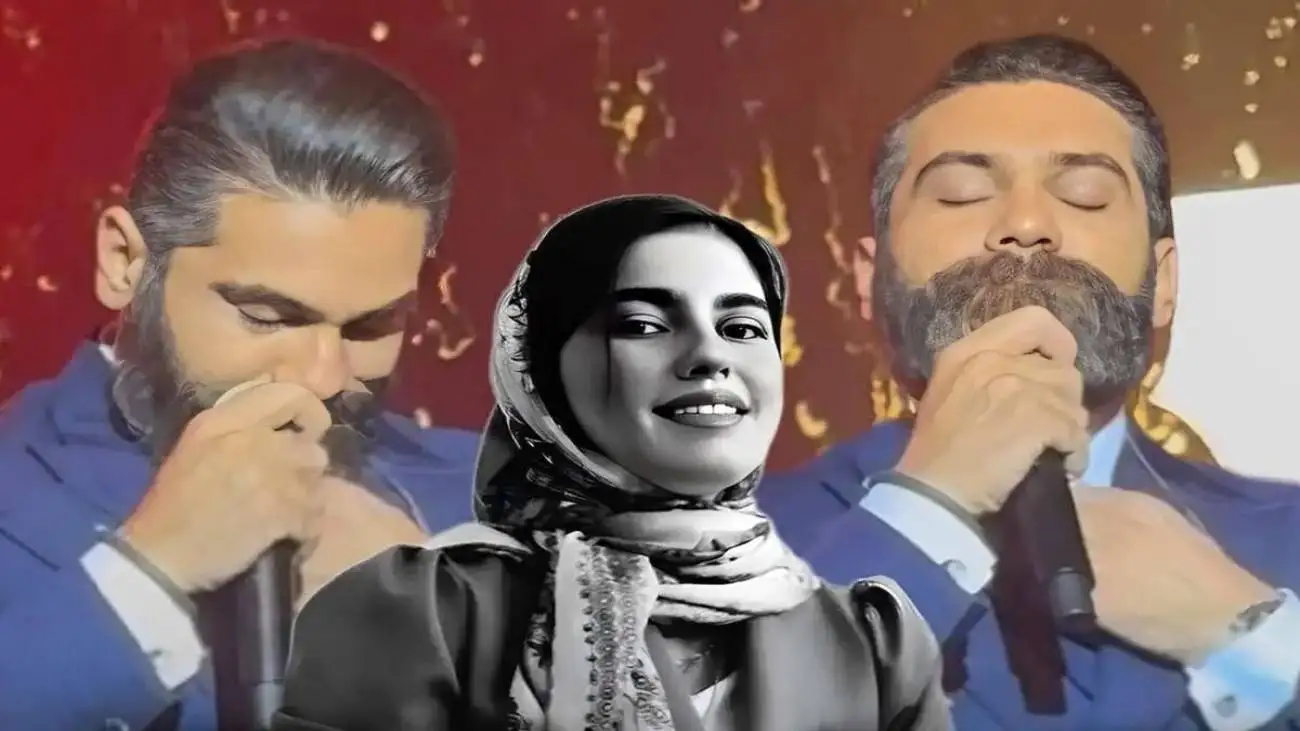 لحظه  بغض کردن این خواننده برای الهه  -  این قطعه  دردناک را برای او خواند  -  بشنوید