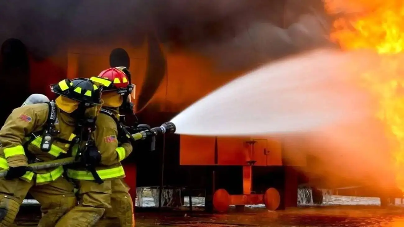 ویدیو  -  آتش سوزی بزرگی در شهر اوئیتا ژاپن