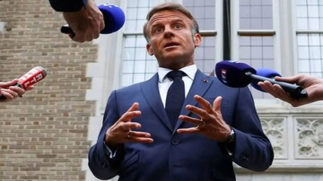 ماکرون: به رسمیت شناختن فلسطین پاداشی برای حماس نیست -  آماده تحریم های اسرائیل هستیم