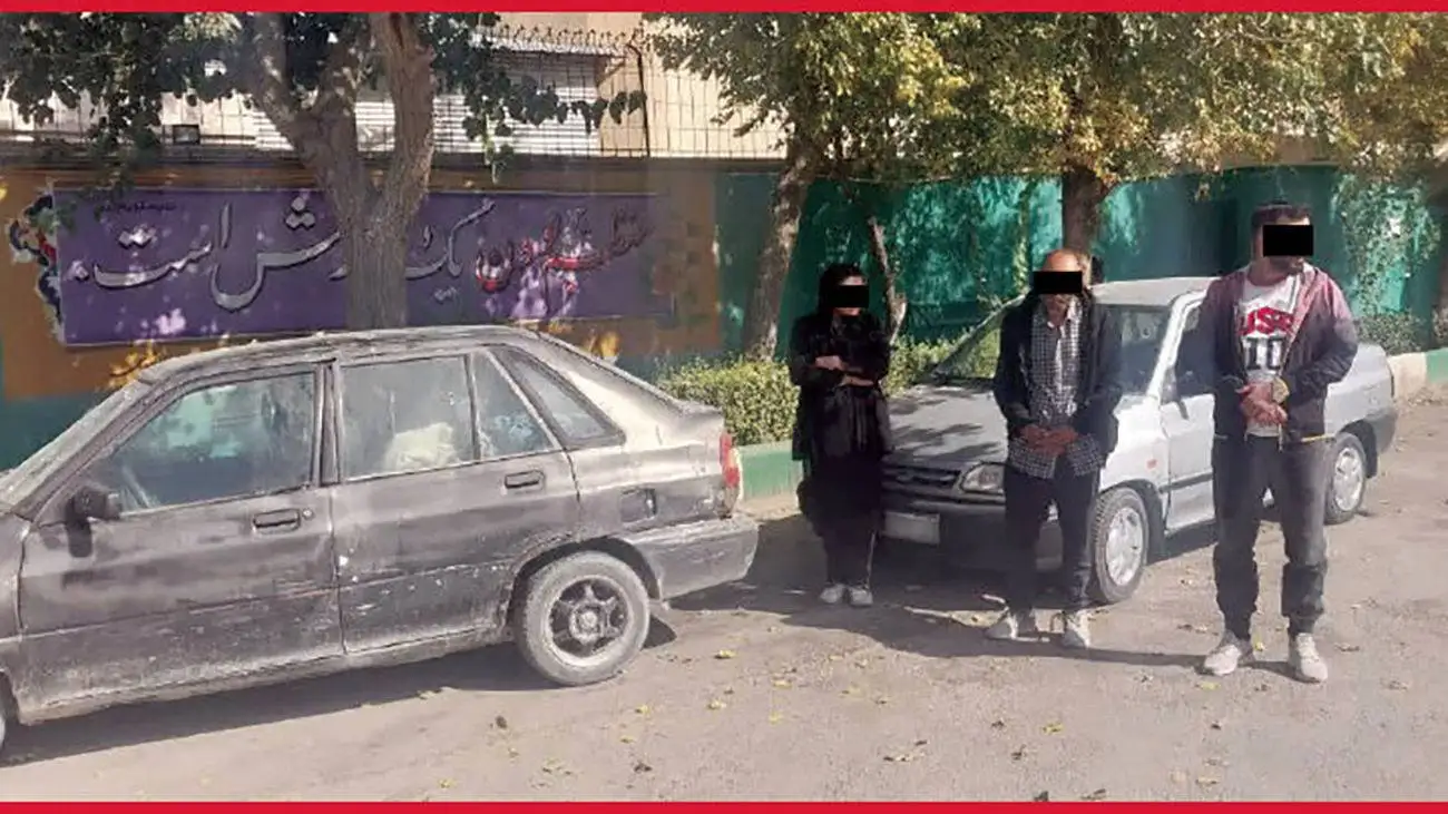 انهدام باند حرفه ای سرقت پراید در مشهد
