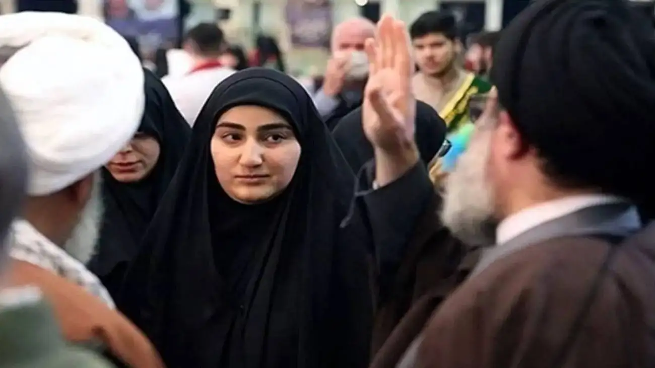 واکنش دختر شهید حاج قاسم سلیمانی به خبر فوت یک بازیگر سینما و تلویزیون