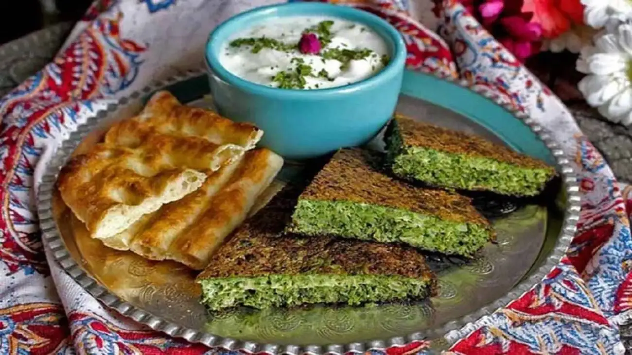 درست کردن کوکوی شنگ، یک کوکوی بهاری با طعم بی نظیر