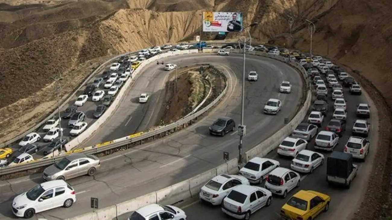 از ساعت 18 جاده چالوس یک طرفه شد