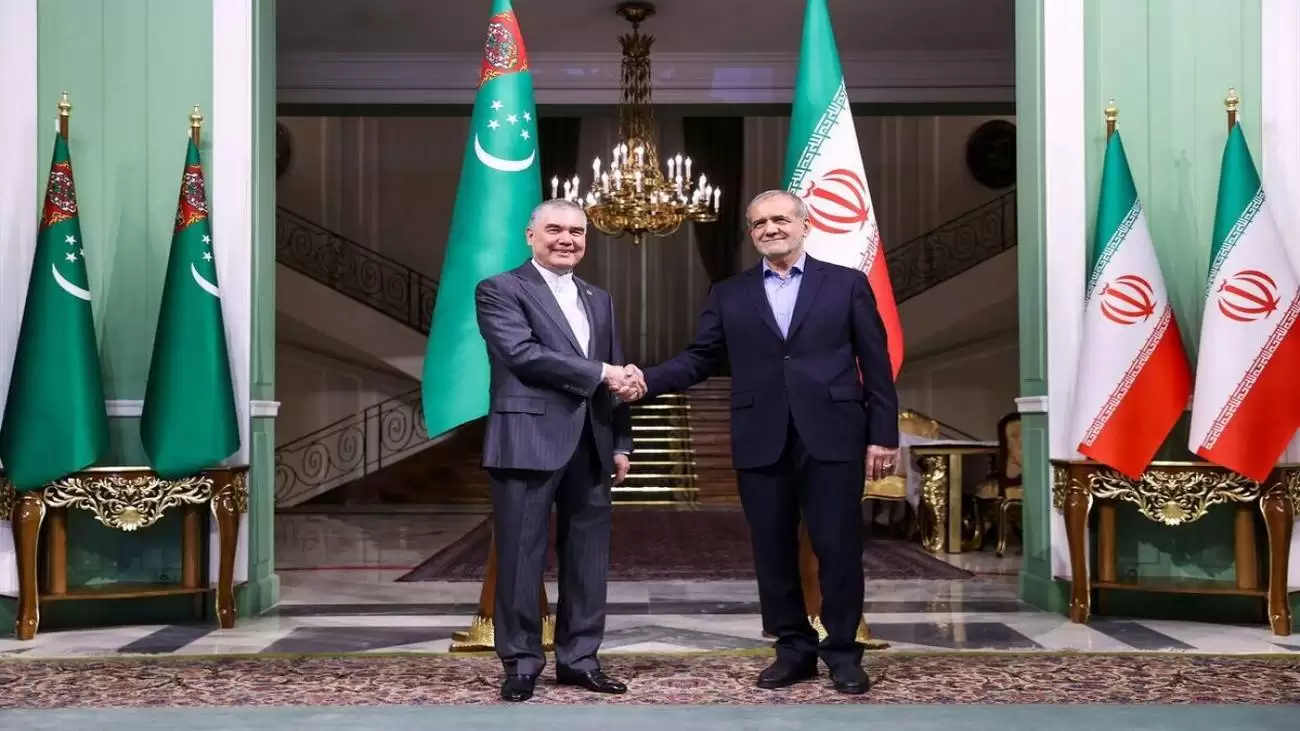 تصاویر - امضای 4 سند همکاری مشترک میان ایران و ترکمنستان