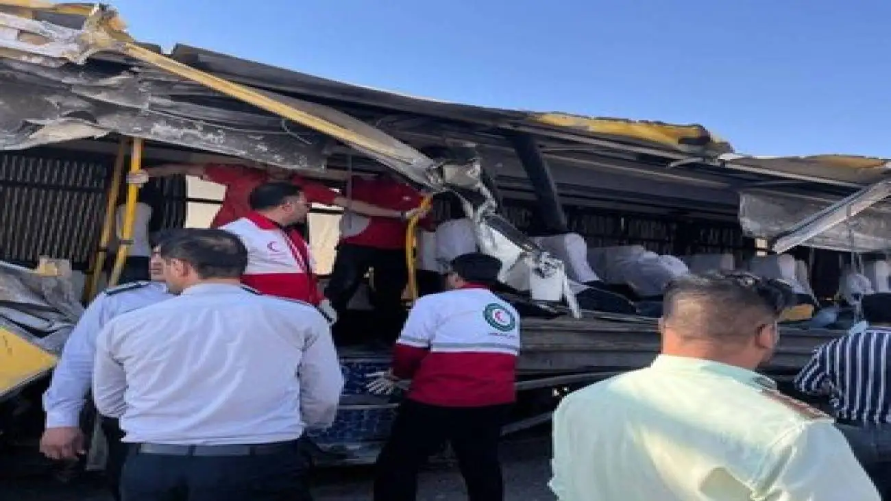 پیگیری قضایی حادثه ناگوار تصادف اتوبوس دانشجویان