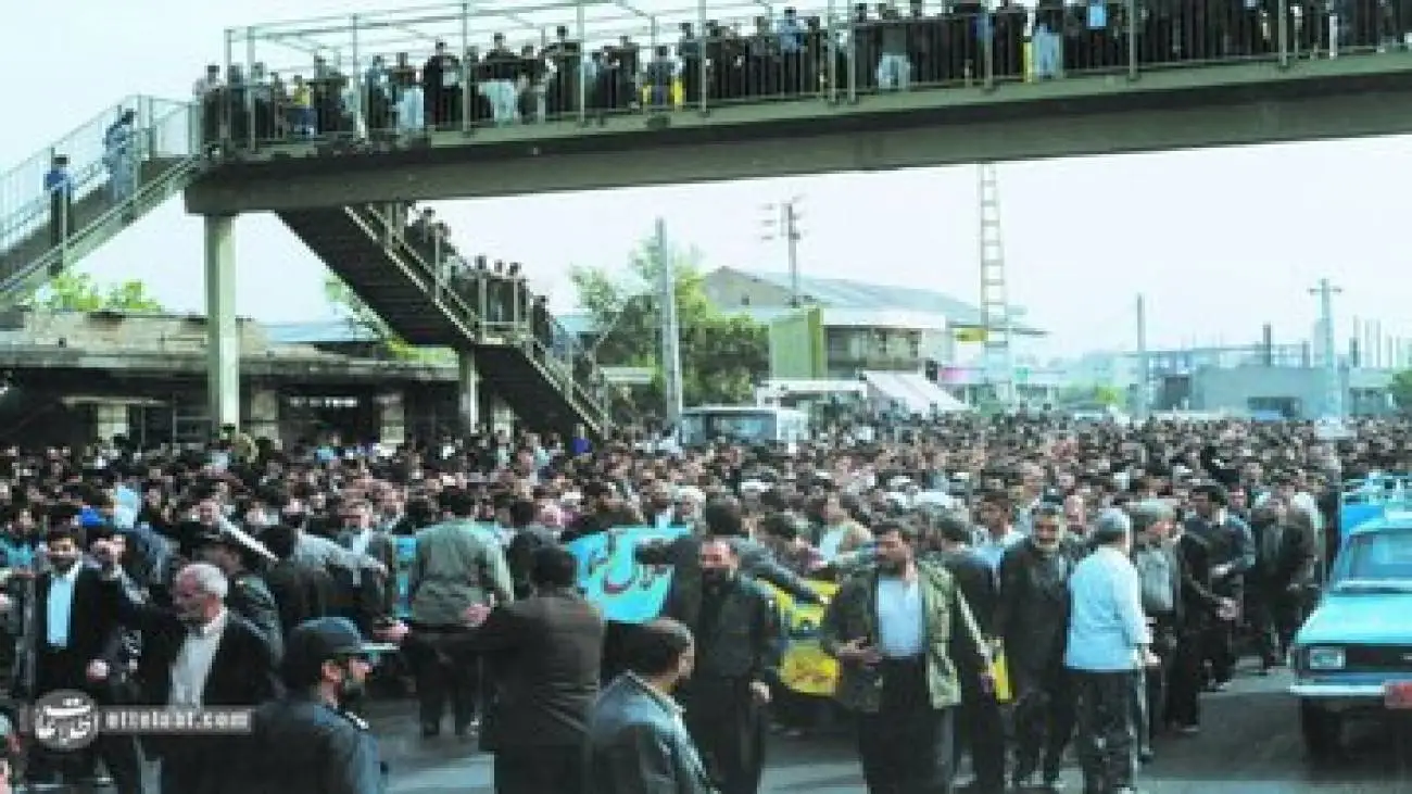 شورش خیابانی در اسلامشهر به خاطر آب -  عکس