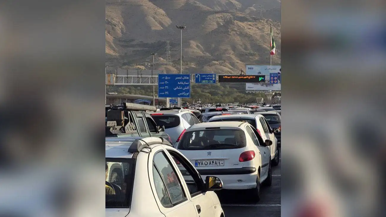 بسته شدن آزادراه تهران–شمال از صبح  امروز  -  هیچ اطلاع رسانی قبلی نشده بود