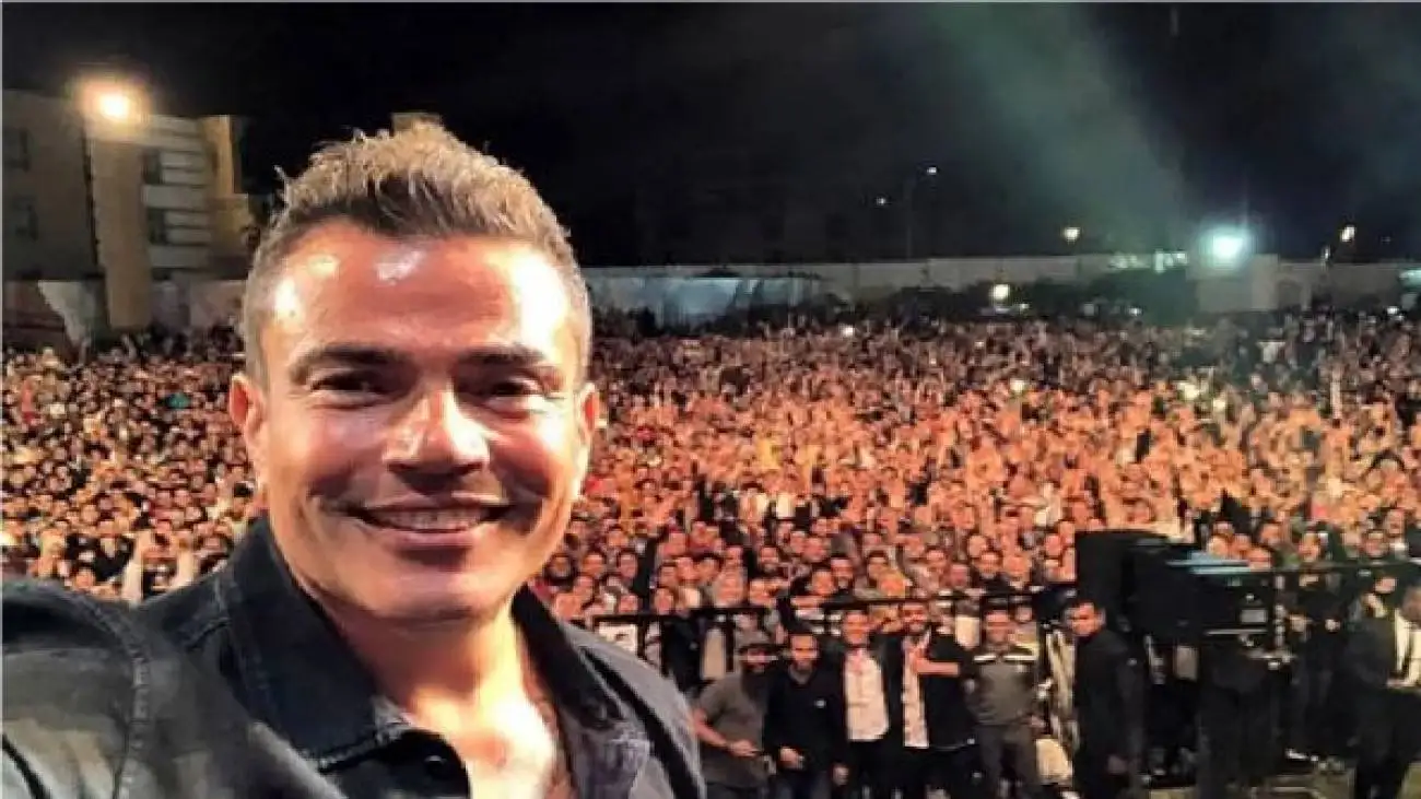 آواز احساسی - خواننده عربی با حبیبی النور العین کنسرت رو ترکوند یه شوری سالن داره دیدنی