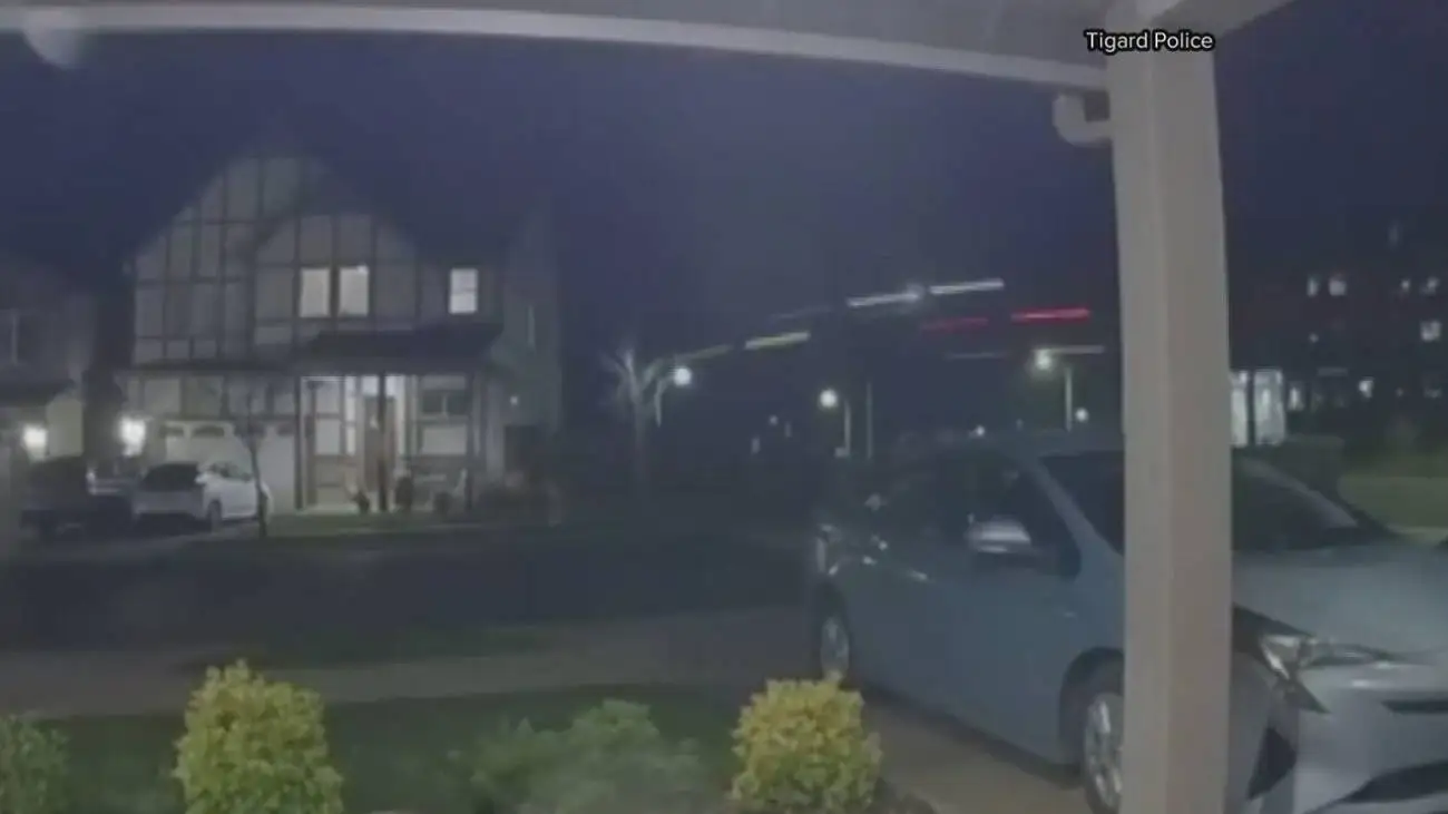 ویدیو  -  پرواز یک کامیون به دل منازل مسکونی در آمریکا