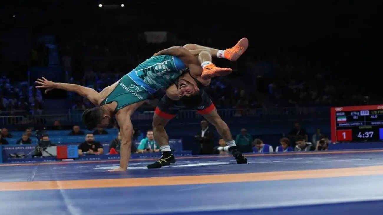 حضور قدرتمند تیم ملی کشتی فرنگی ایران در ریاض