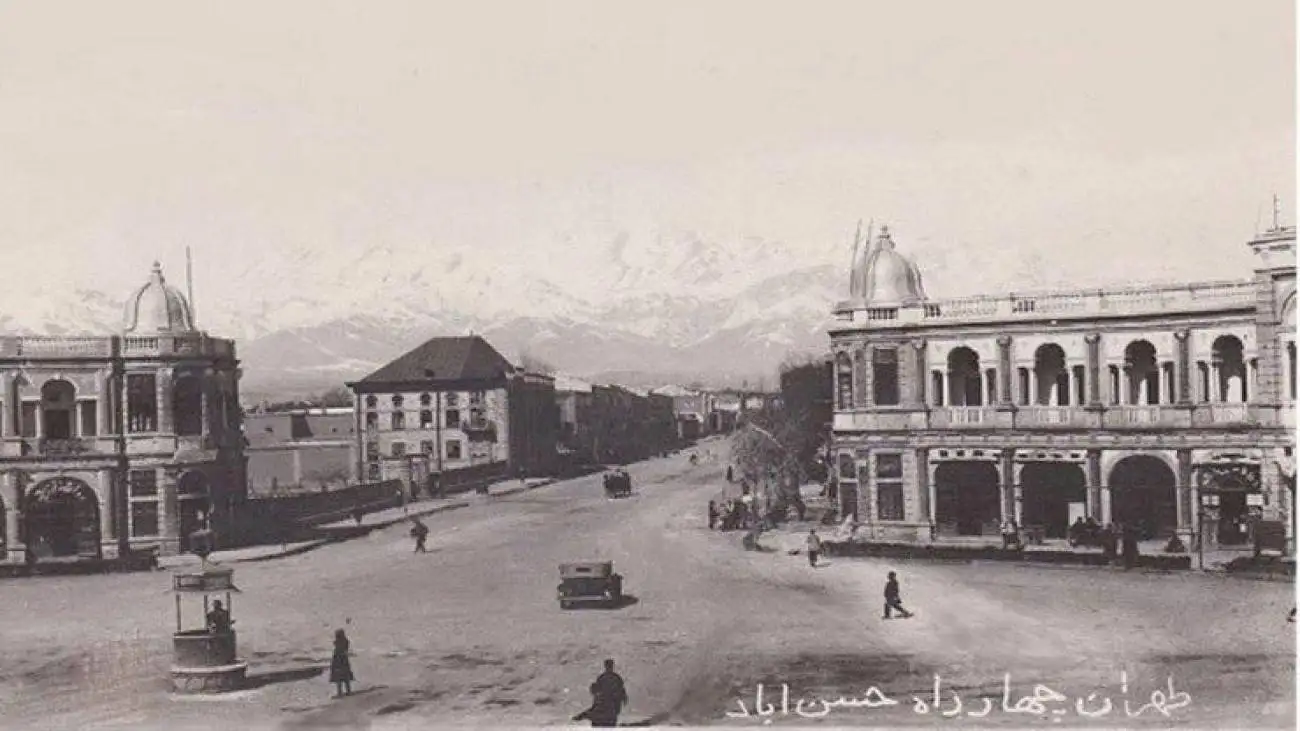 میدانی در باغ دلگشای محله سنگلج