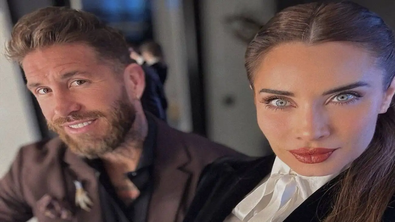 عکس -  استایل جذاب راموس و همسرش در شب سال نو میلادی